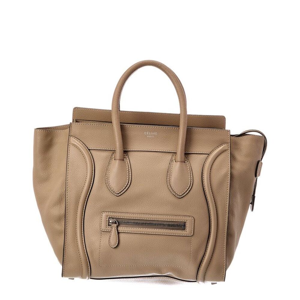 Celine Neutral Calfskin Luggage (Authentic Pre-Loved)